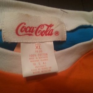Coca Cola Shirts & Tops - Vintage Coca-Cola shirt w/tags Coca Cola Shirts & Tops - Vintage Coca-Cola shirt w/tags